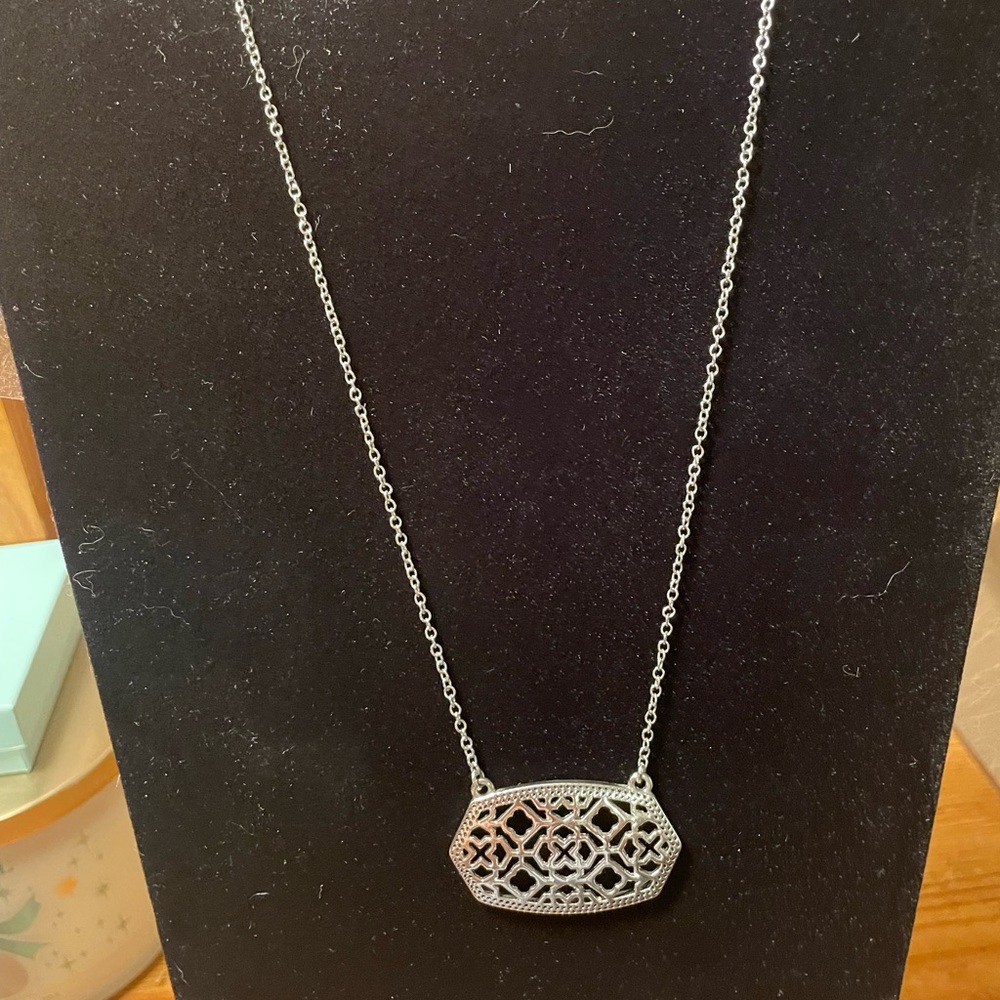 Park Lane Trident Necklace in Silver 16”+3” extender